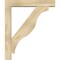 Ekena Millwork Funston Block Rough Sawn Bracket w/ Offset Brace, Douglas Fir, 6"W x 32"D x 38"H BKT0604X32X38FST05RDF - alternate 4